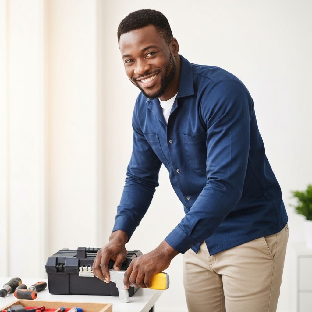 Skilled artisan at work